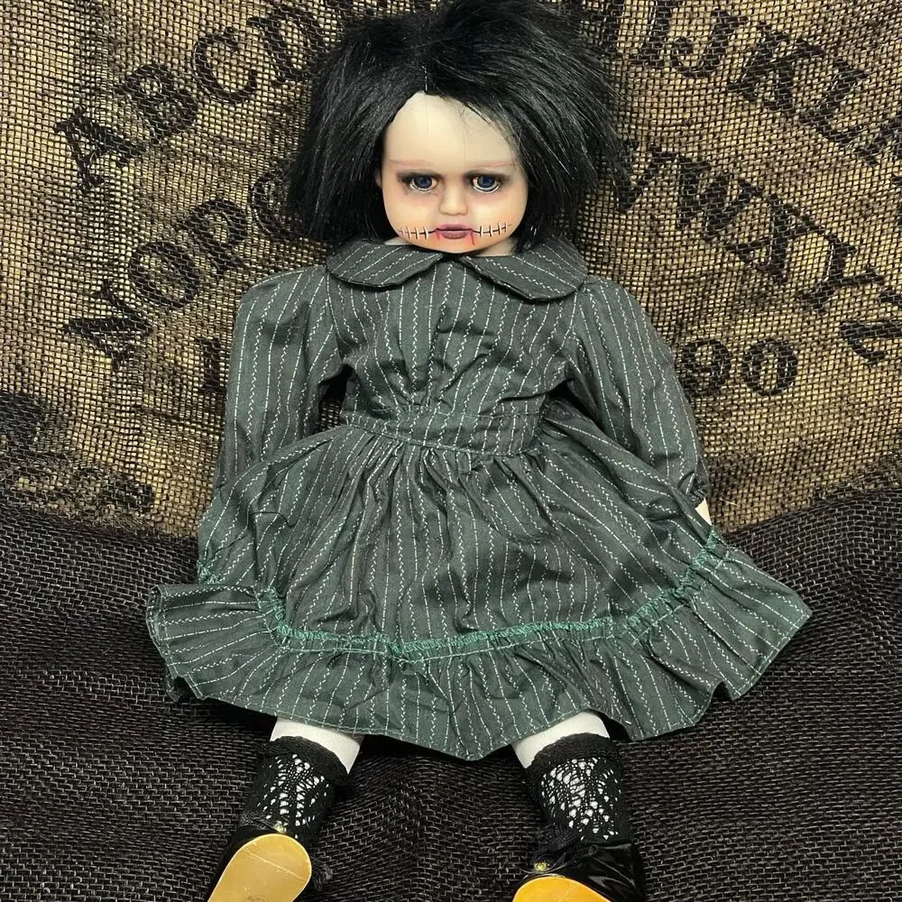 OOAK Creepy Odd 18” Haunting Creepy Spooky Scary Halloween Horror Art Doll